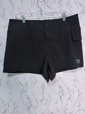Roxy Women’s Black Board Shorts XXL NWT UPF 50+ 4-Way Stretch Swim Beach Active